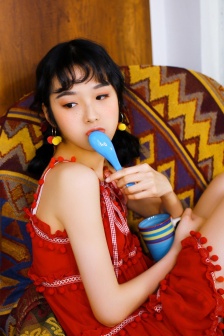 清纯汉服美女小姐姐
